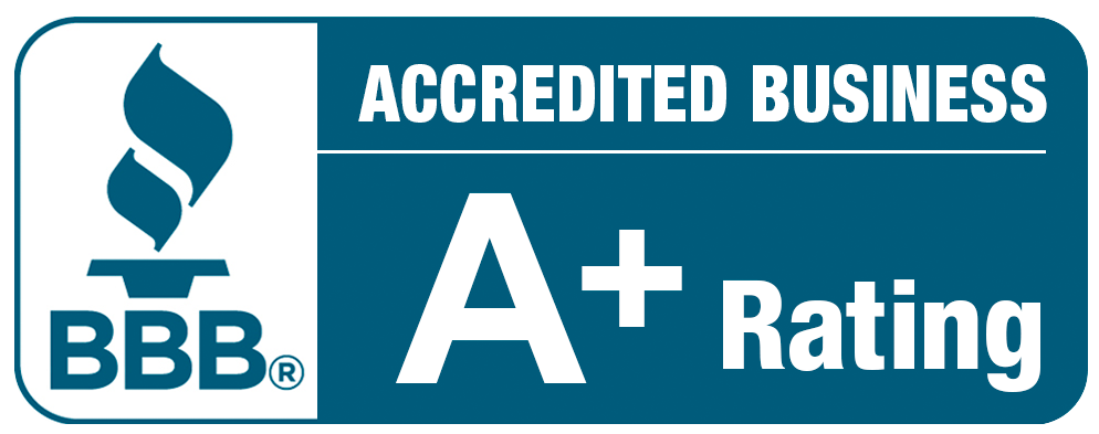 BBB accredited business with A+ rating. High credibility