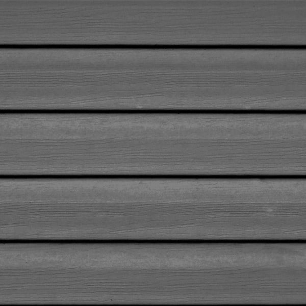 Dark gray wooden slats. Horizontal wood texture.